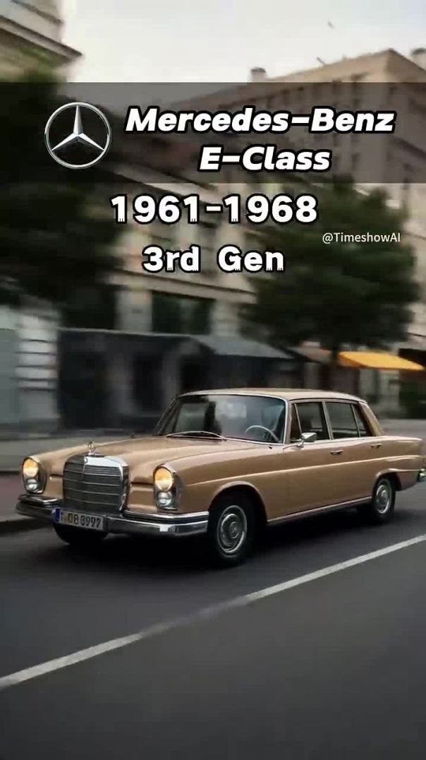 A Brief History of the Mercedes-Benz E-Class (1947–2025) | Evolution of a Luxury Icon