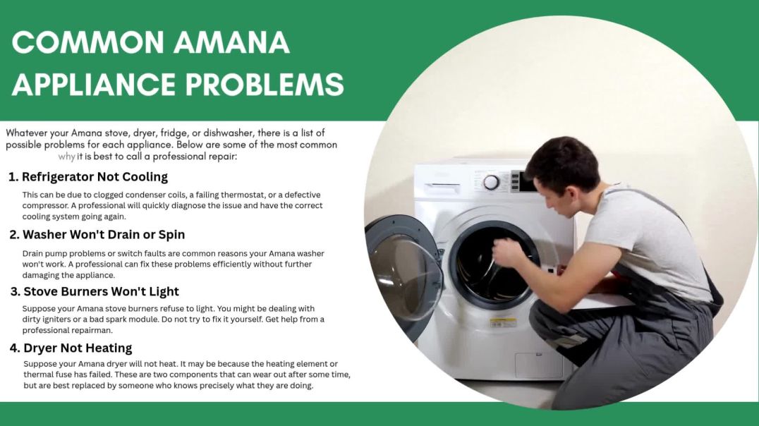 Save Time and Money with Trusted Amana Repair near Me Services