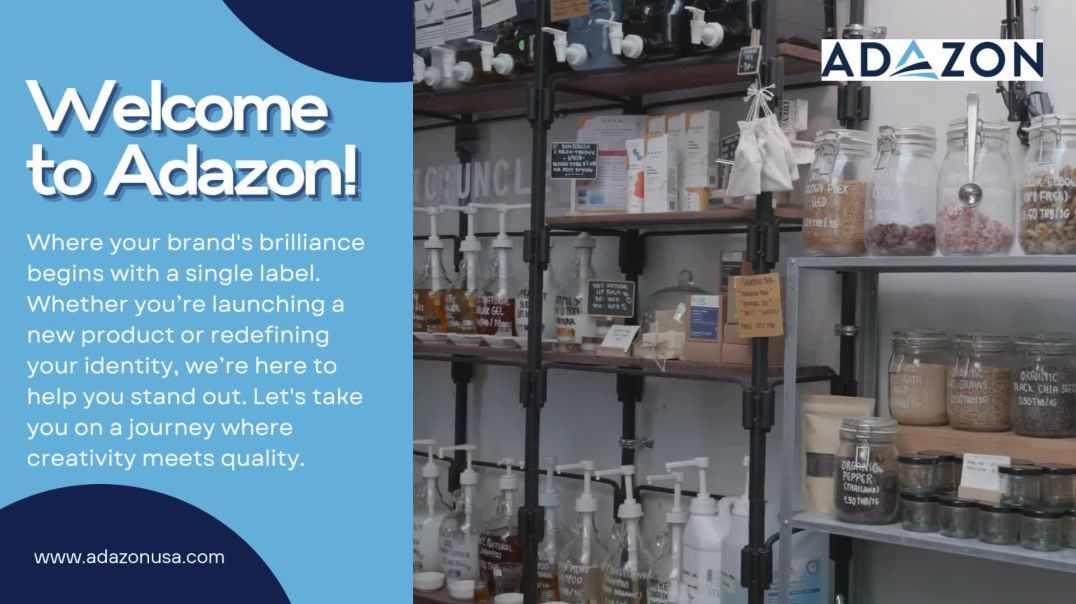 Custom Label Suppliers for Every Industry - Adazon
