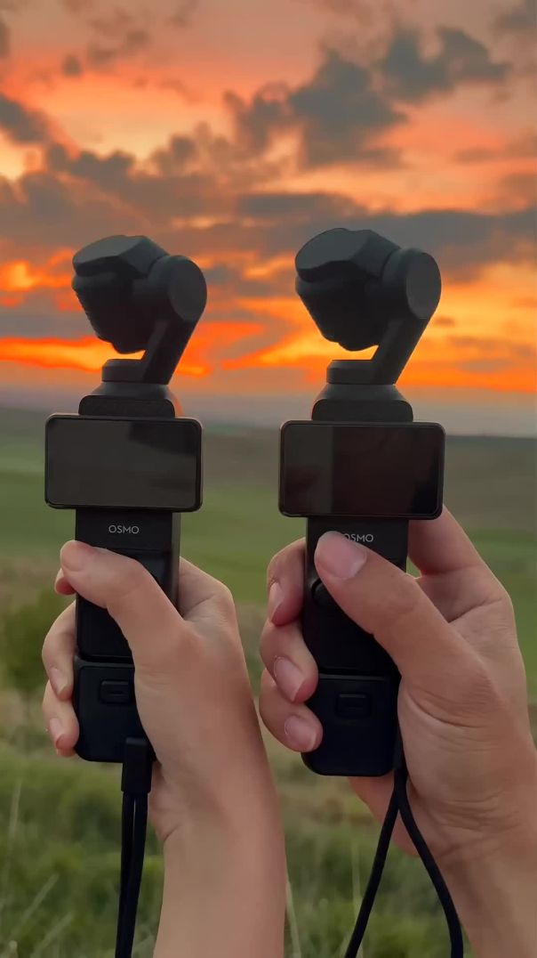 Capture STUNNING Outdoor Shots with Just 2 Osmo Pocket 3s! 🎥🌄