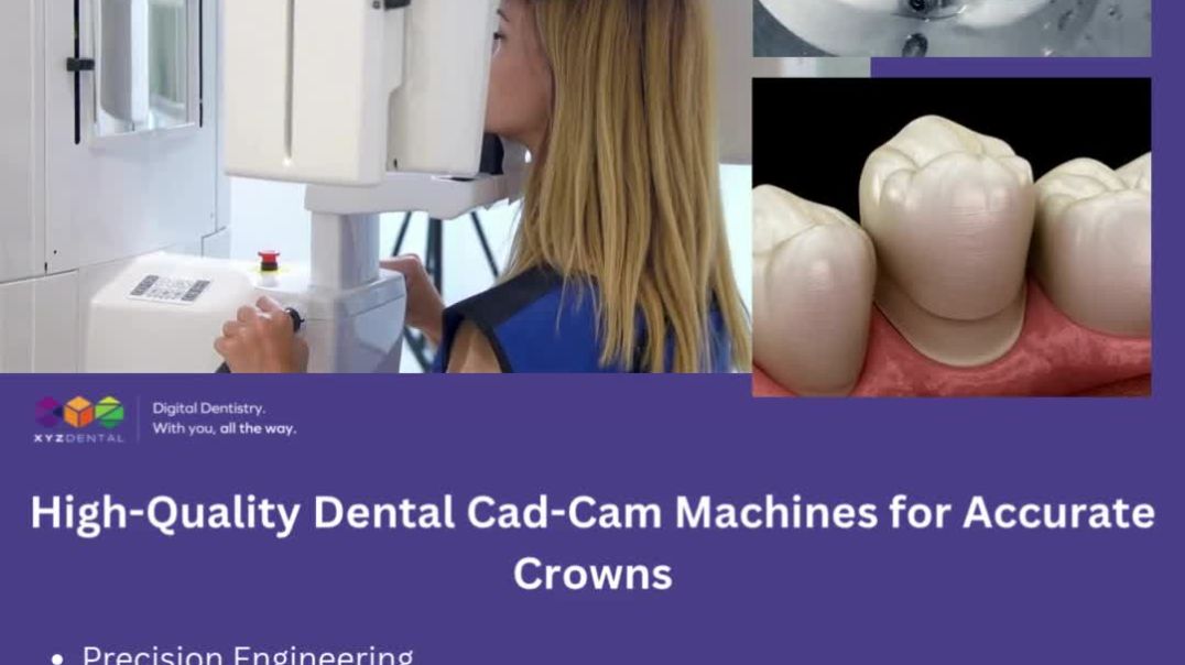 High-Quality Dental Cad-Cam Machines for Accurate Crowns