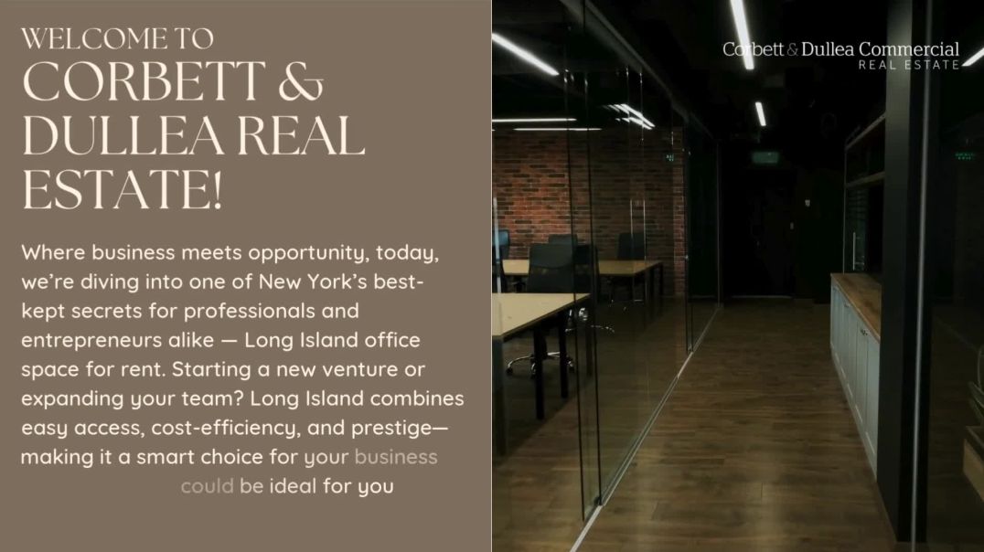 Discover Top-Tier Long Island Office Space for Rent with Corbett & Dullea Real Estate