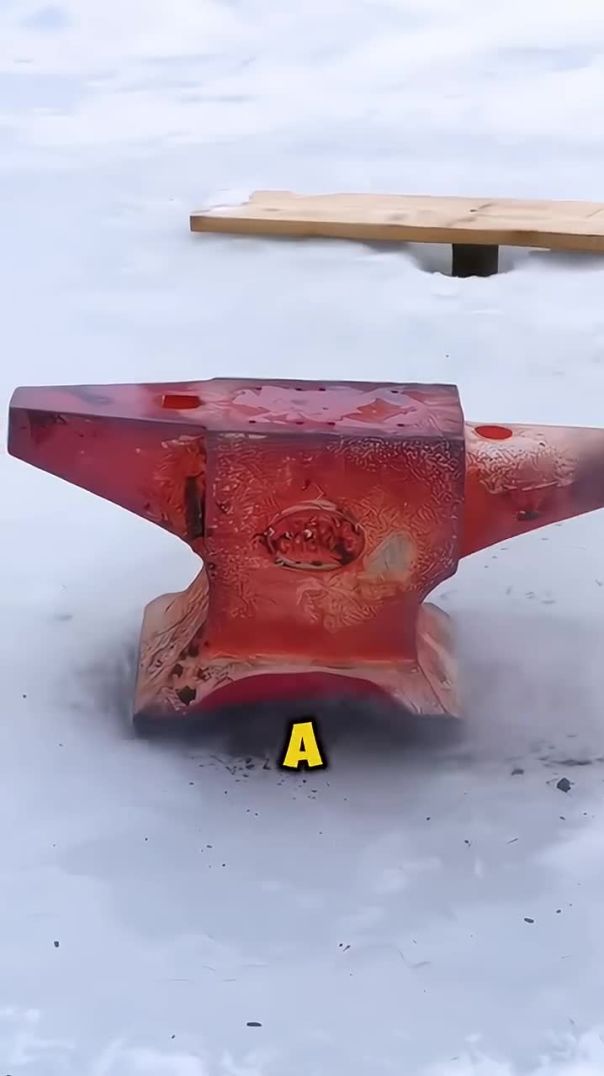 Why You Should Never Heat an Anvil to 1000 Degrees 🔥⚠️