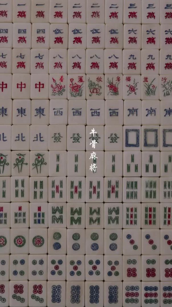 Ox Bone Mahjong Set: A Rare Fusion of Craftsmanship and Culture for NZ Collectors