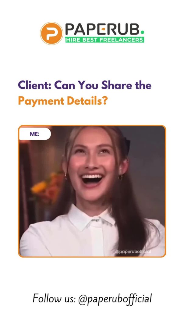 Client  Can You Share the Payment Details