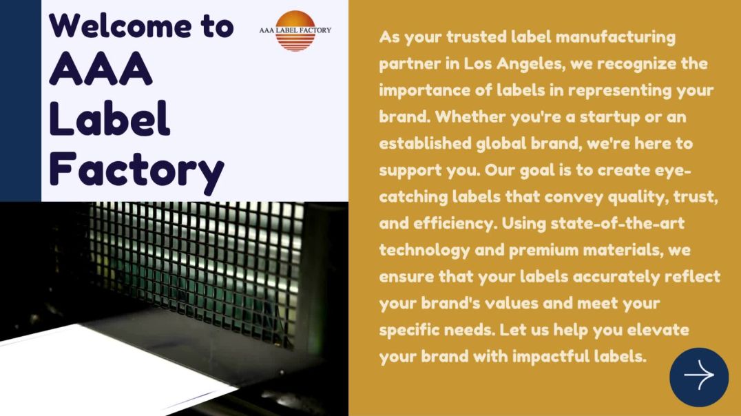 Top Label Printing Companies in Los Angeles - AAA Label Factory