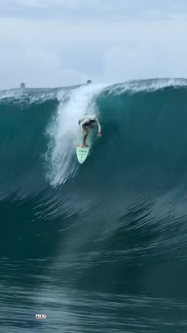 TEAHUPOʻO West Bomb 💣😱 | Sage Burke Charges a Monster!