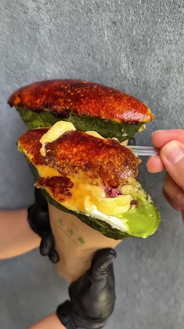 Irresistible Matcha Brûlée Crepe from Kamakura!