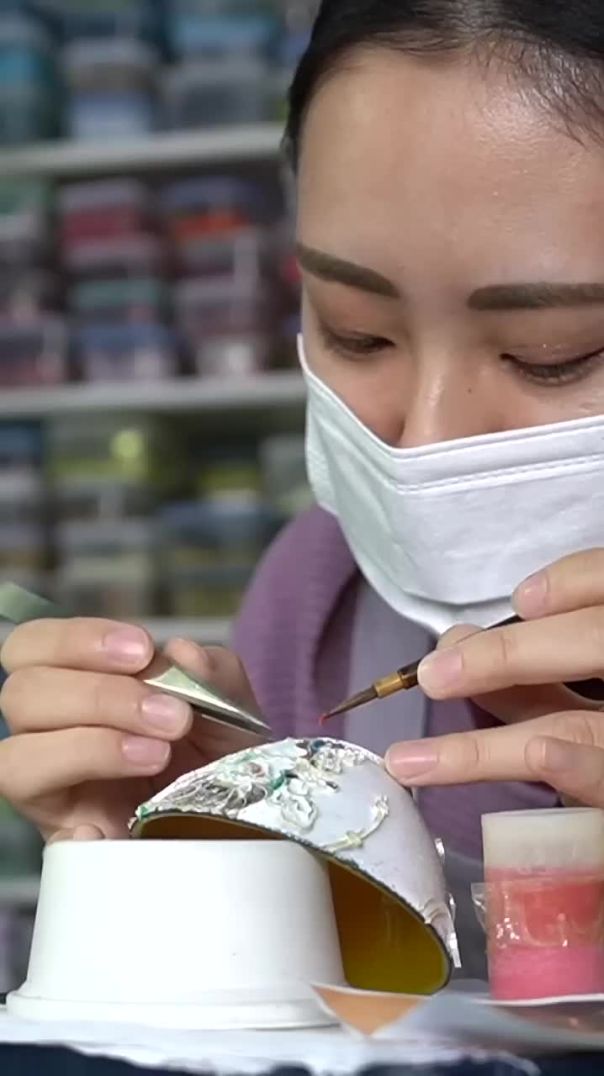Making a Japanese Cloisonné Sake Cup