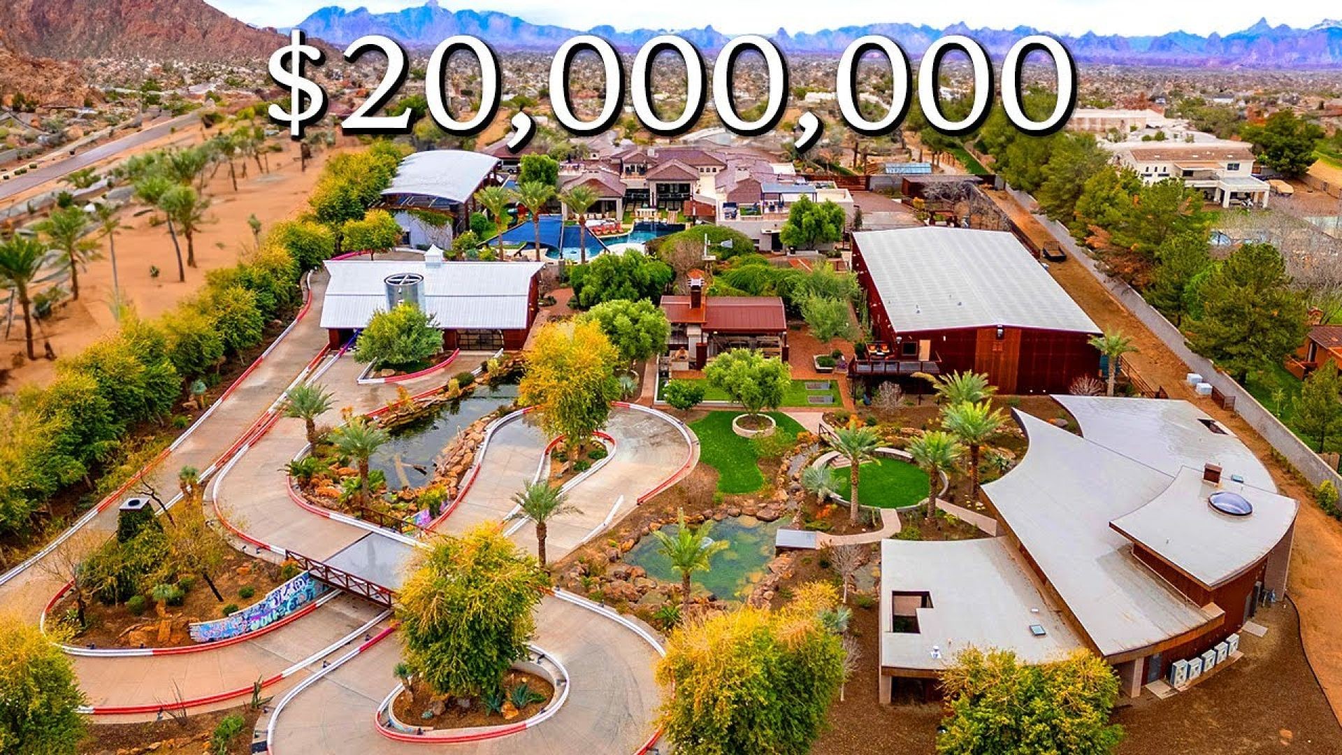 Inside a $20M Man Cave Mansion | Go-Karts, Golf Simulator & Secret Rooms