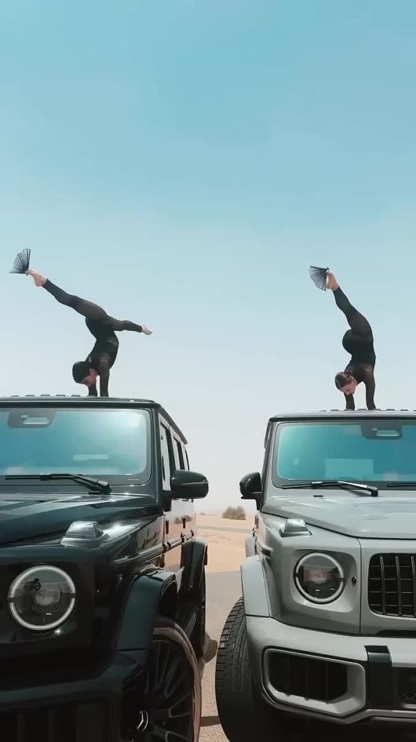 Elegance of G-Wagon Meets Art of Balance 🤍