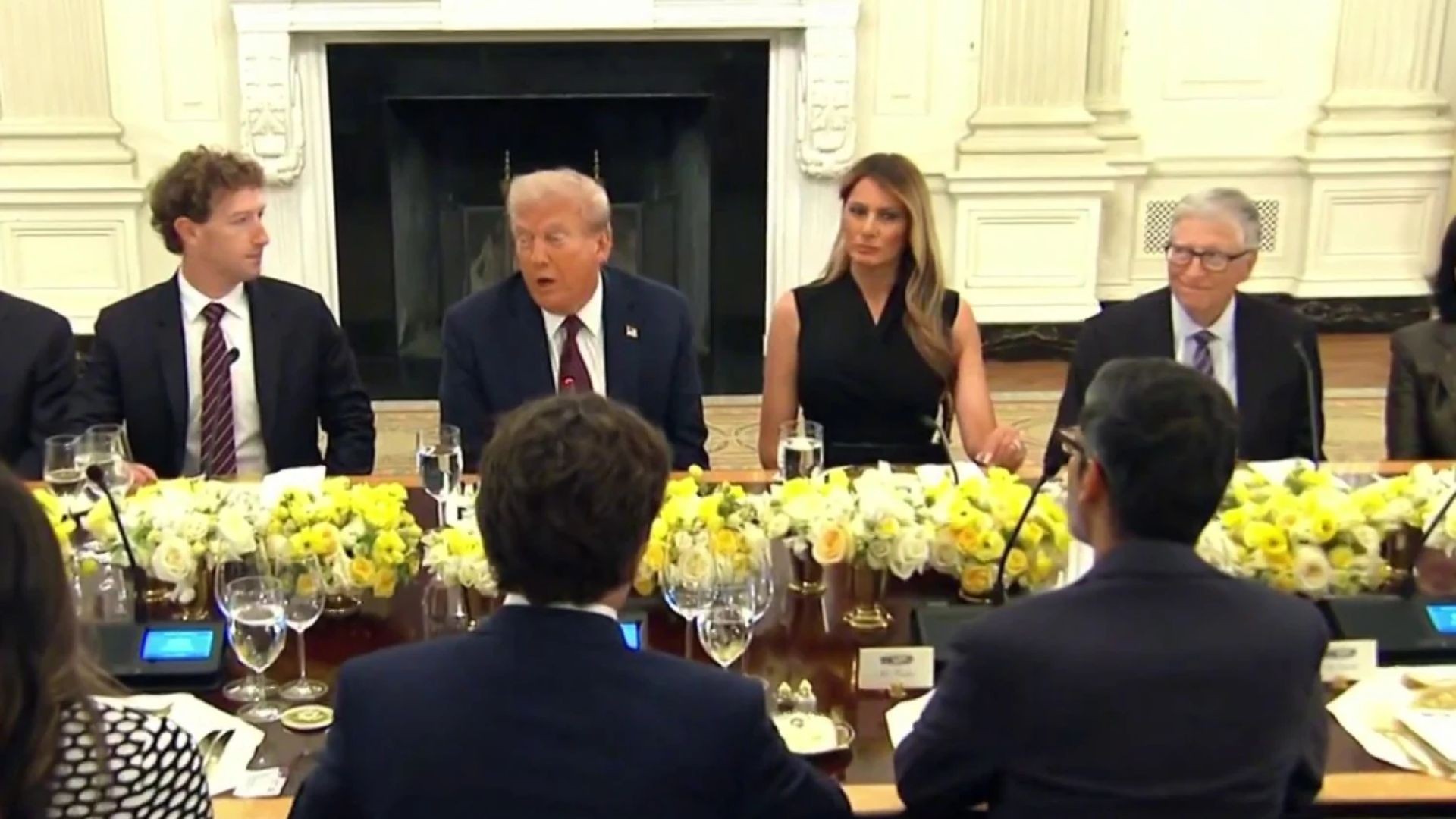 Trump Hosts Tech Titans at White House: Zuckerberg, Gates, Cook, Altman & More