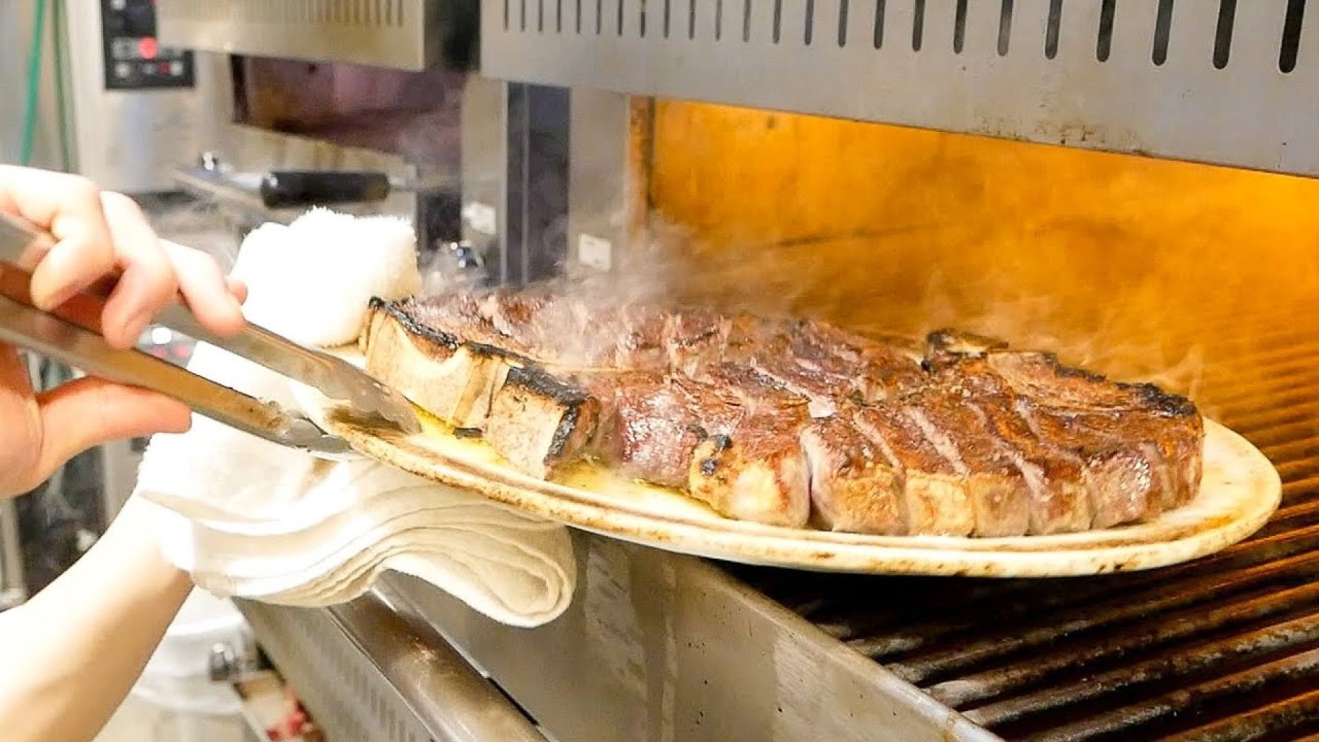 Inside a Luxury Steakhouse – Full Day Behind the Scenes with Signature T-Bone Steak
