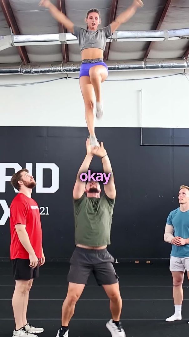 This Guy… 😮 Incredible Cheer Stunt Skills!