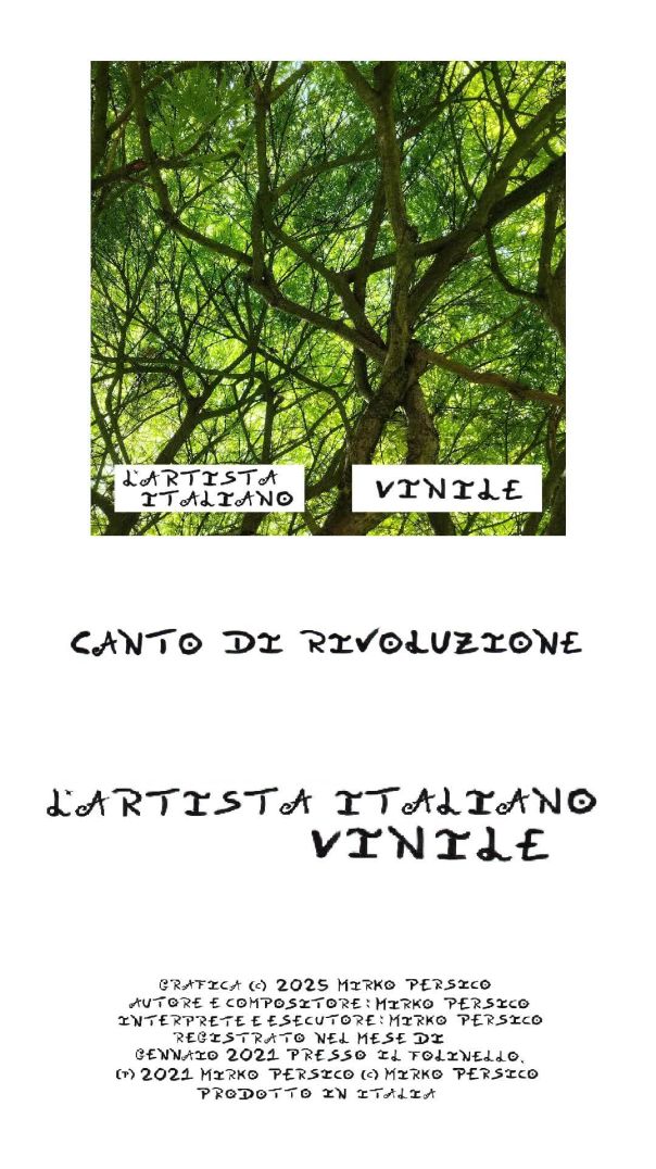 L'Artista Italiano - Canto di Rivoluzione