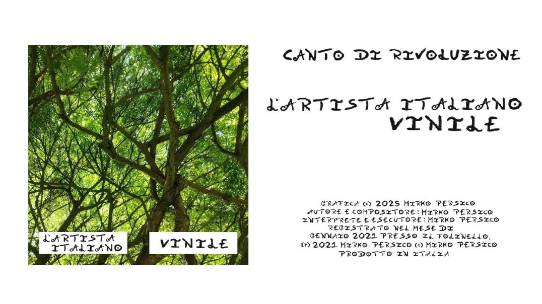 L'Artista Italiano -  Canto di Rivoluzione