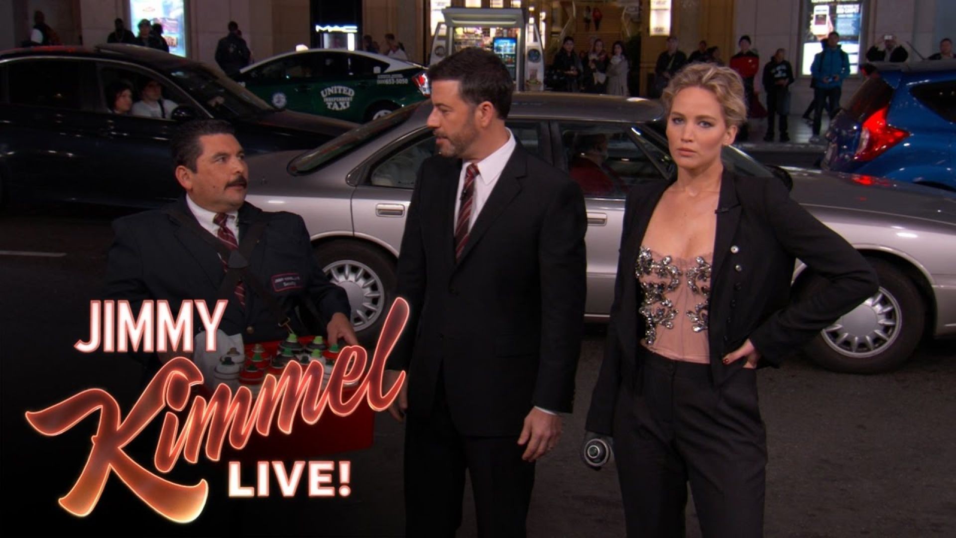 Jennifer Lawrence Pranks Chris Pratt Behind the Scenes of Celebrity Humor