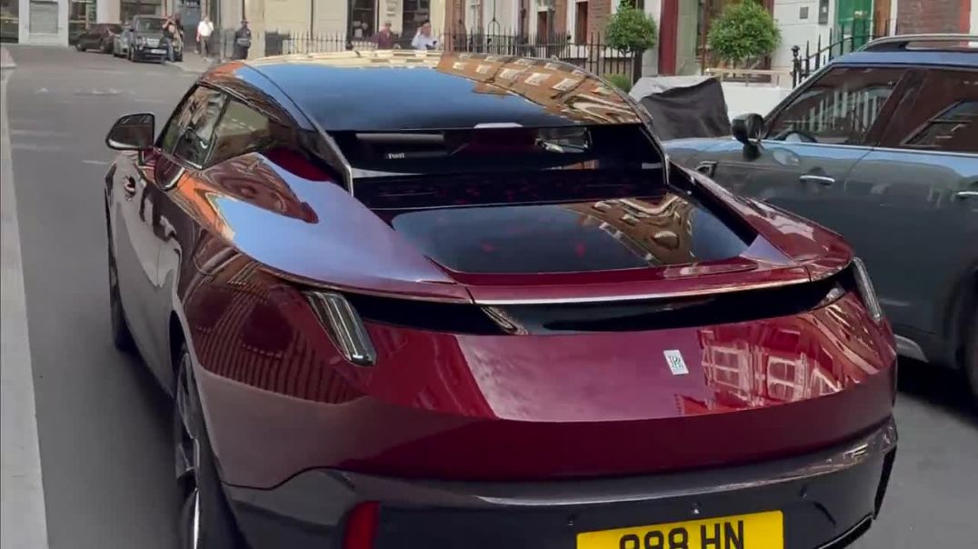 $30M 1-of-1 Rolls-Royce La Rose Noire Droptail Spotted in London!