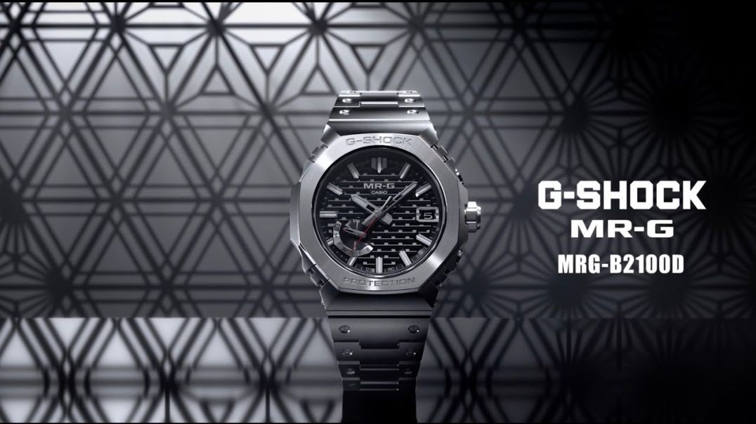 G-SHOCK MRG-B2100D | The New Silver Icon of the MR-G Series