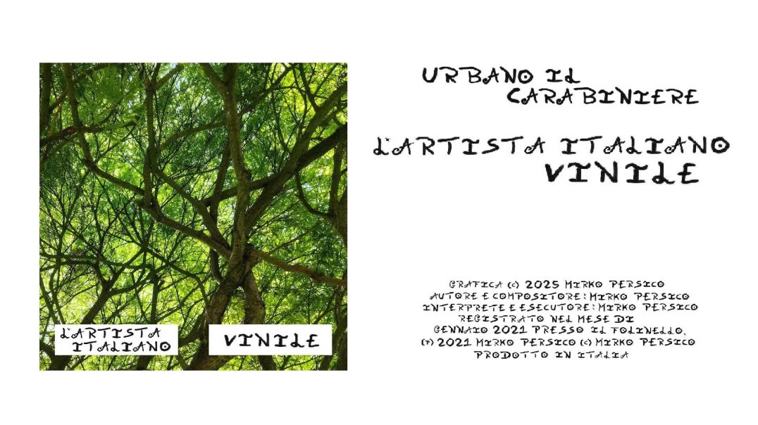 L'Artista Italiano - Urbano il Carabiniere