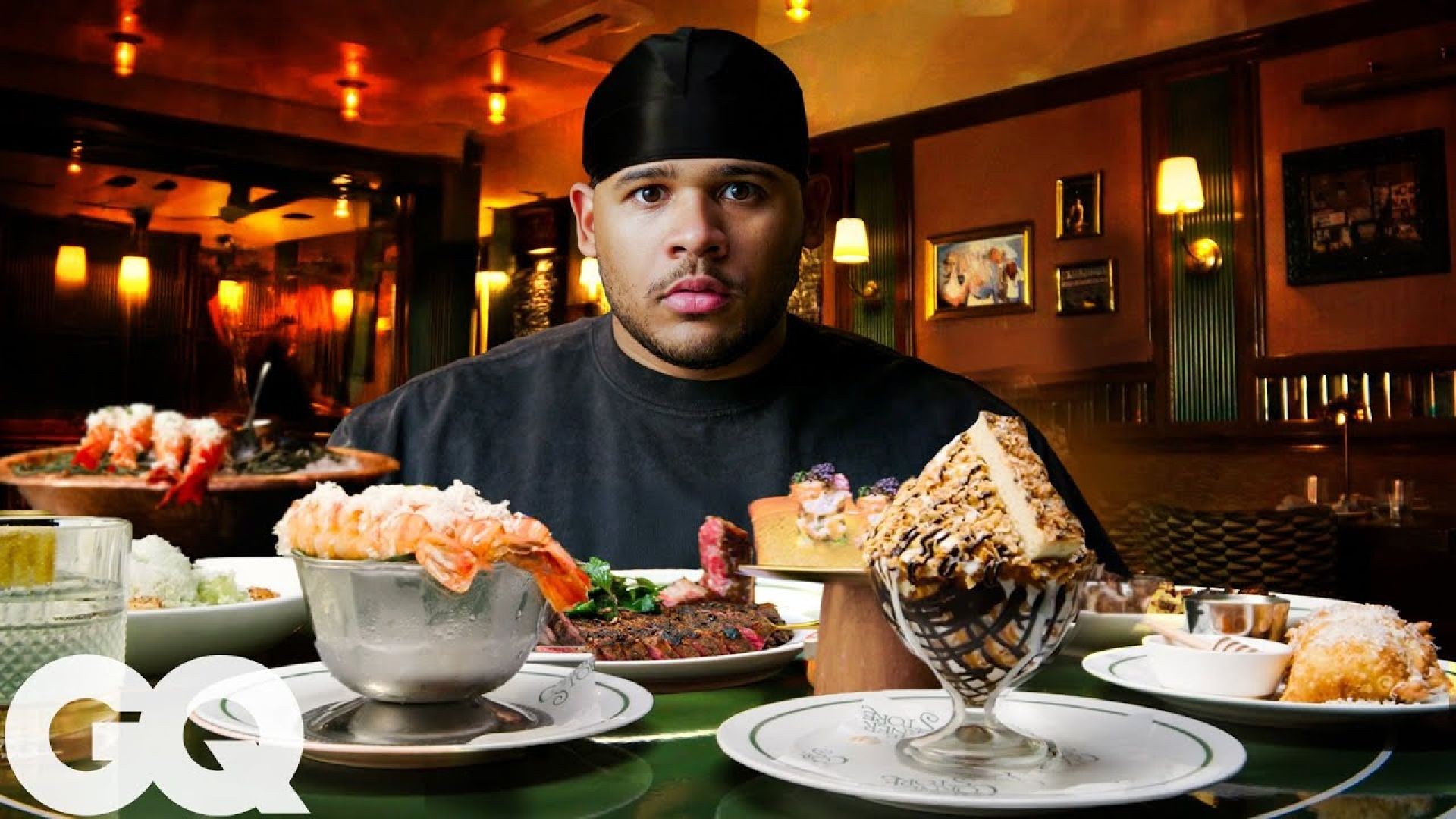 Fanum Taste Tests Gourmet Dishes at NYC’s Most Exclusive Restaurant