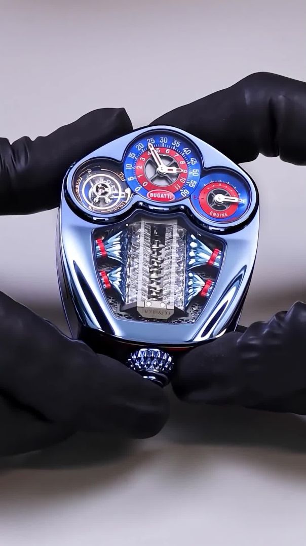 Jacob & Co. x Bugatti Tourbillon Watch ⌚