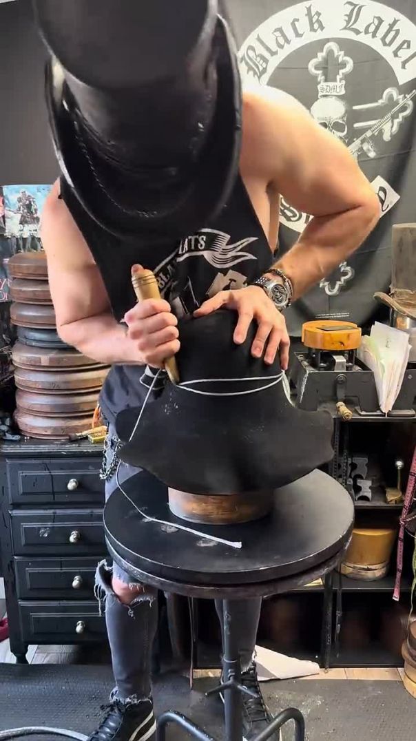 Custom Classic Fedora Inspired by Elvis Presley 🎩✨