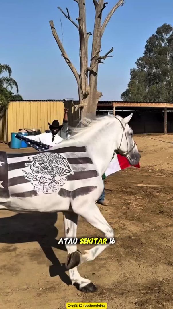 Kreatif Banget! Tukang Cukur Ubah Kuda Jadi Karya Seni