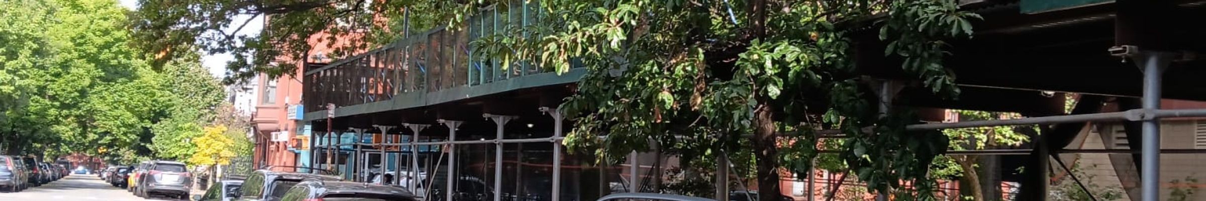 Hitech sidewalk shed & scaffolding