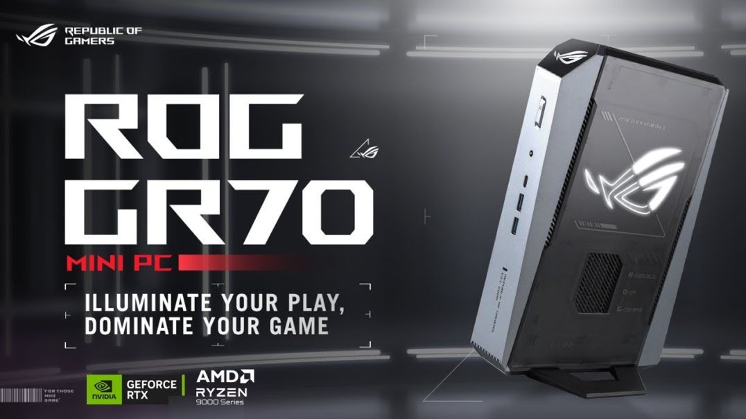 ROG GR70 Gaming Mini PC – Compact Powerhouse for Gamers & Creators