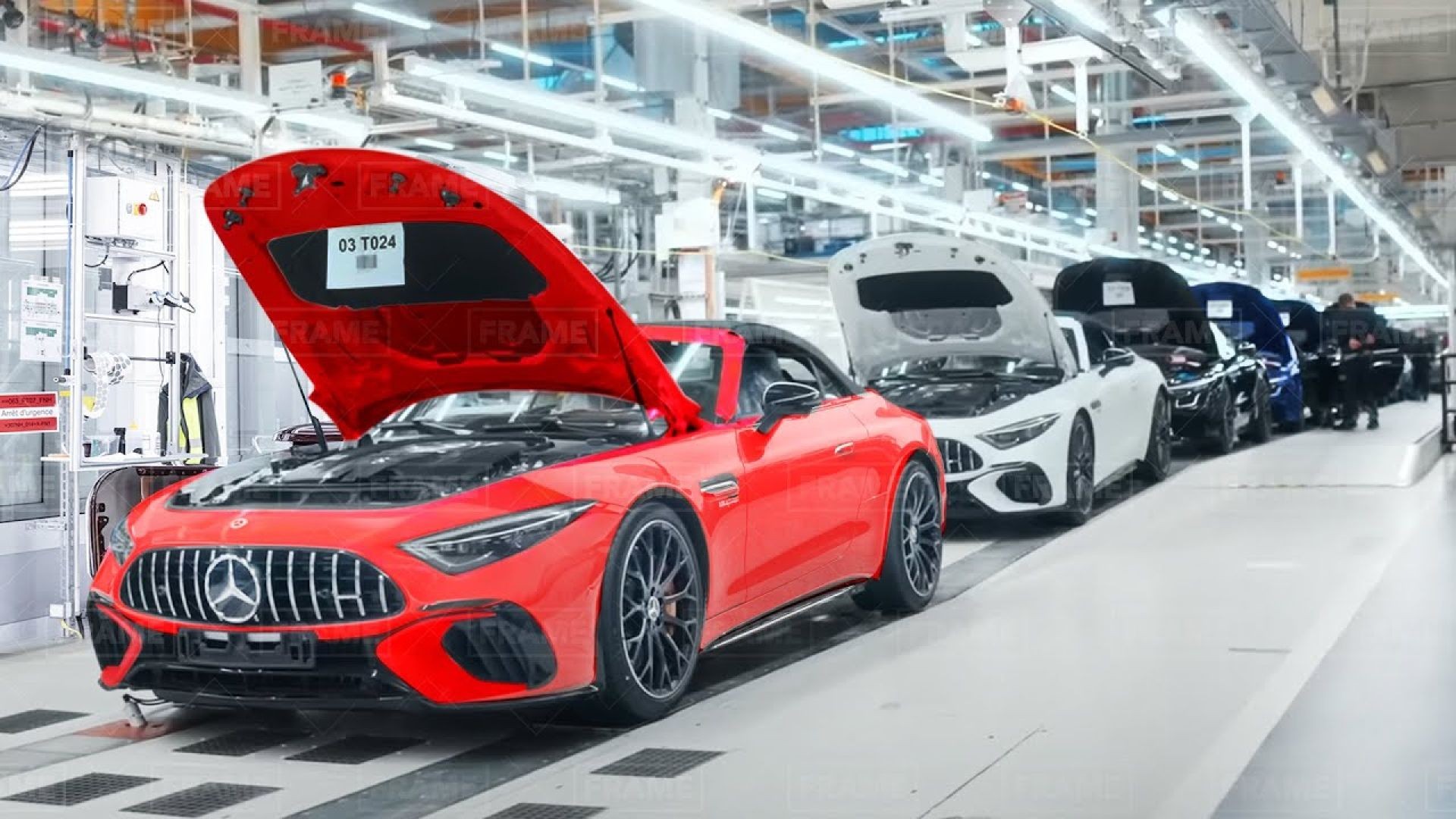 Inside Germany’s Mercedes-AMG SL Factory