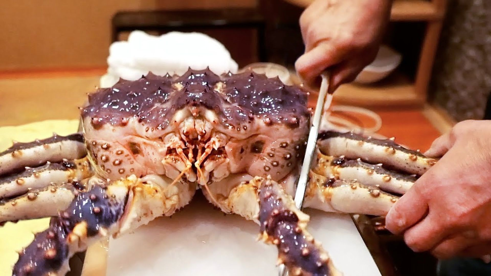 $1500 Alaskan King Crab Feast in Sapporo, Japan