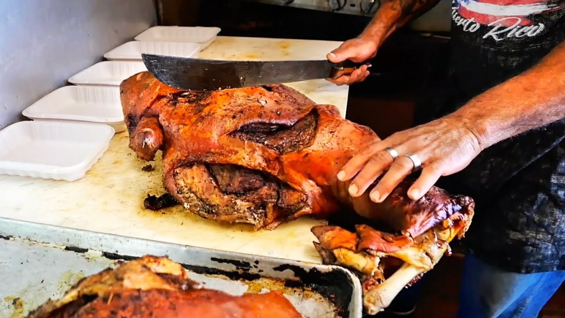 NYC’s Lechon Master: Lechonera La Piraña Street Roast