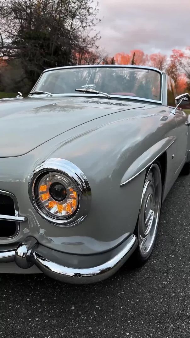 1960 Mercedes SL190 with V12 Power 😳