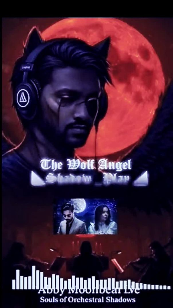 'Nothing Else Matters', #abbymoonbeam #metallica #electronicrockstar #wolfangel #shadowplay