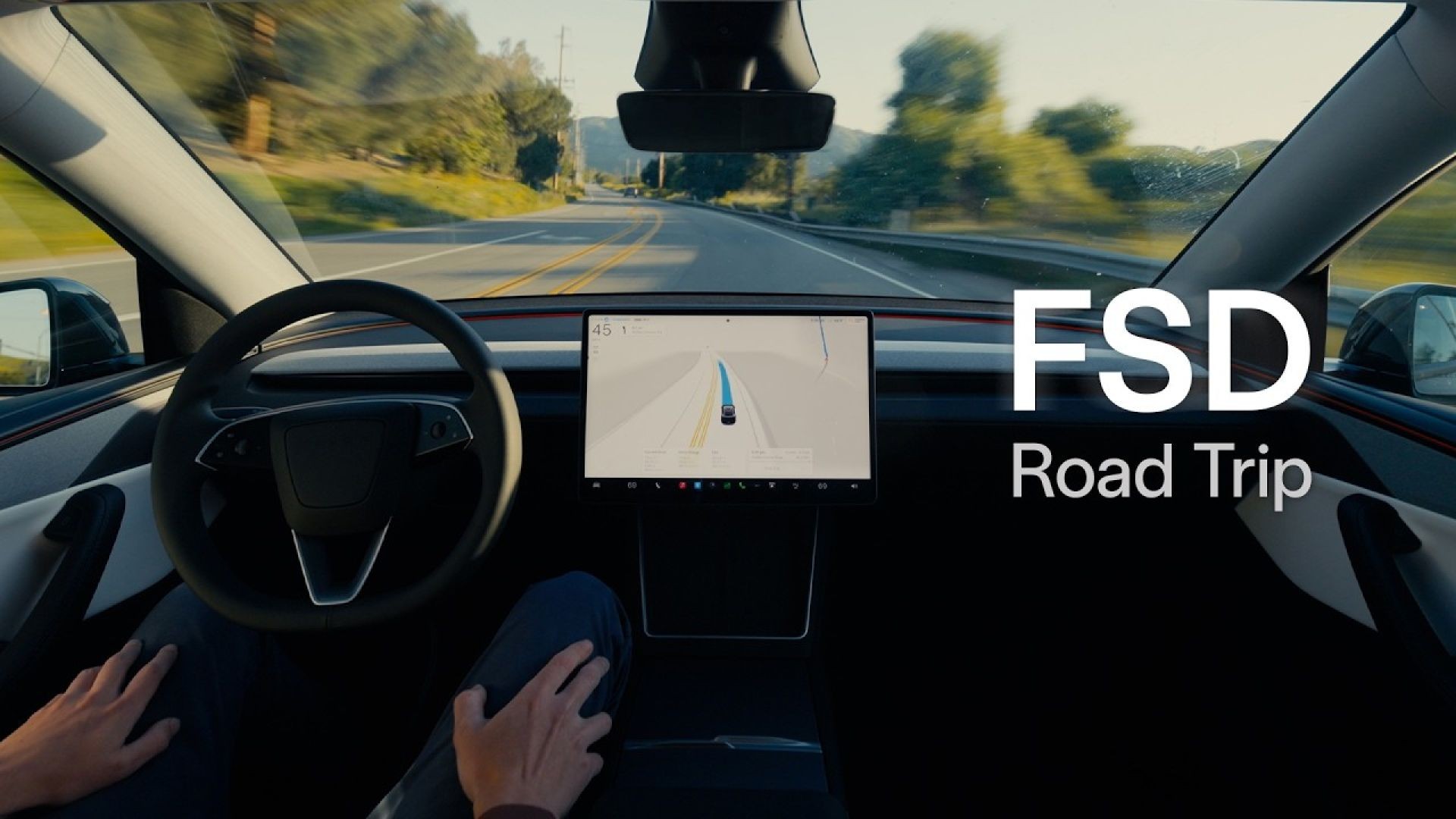 Road Tripping with Tesla FSD Supervised