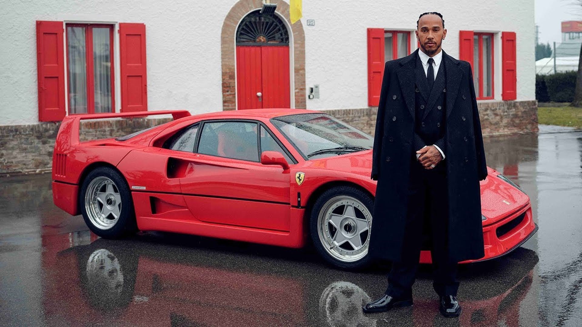 Lewis Hamilton’s First Day At Ferrari F40