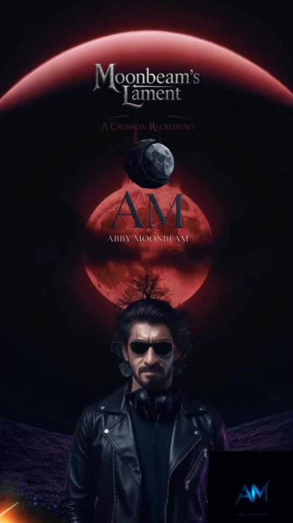 'Crimson Solace of the Moonbeam', #abbymoonbeam #electronicrockstar #crimsonsolace