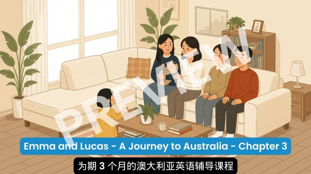 Emma and Lucas - A Journey to Australia - Chapter 3 (Preview)