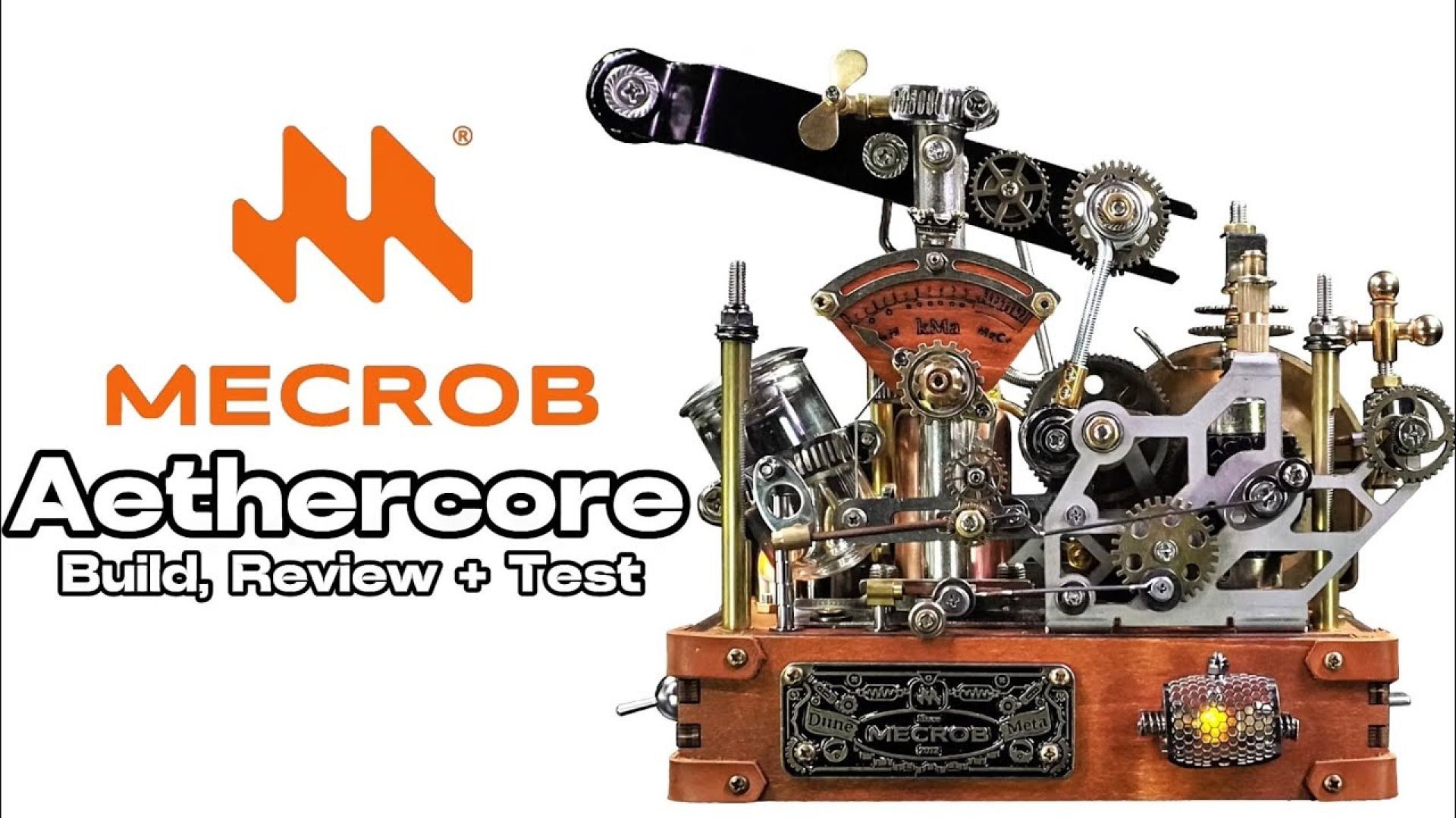 Building the MECROB Aethercore: Steampunk Engineering?