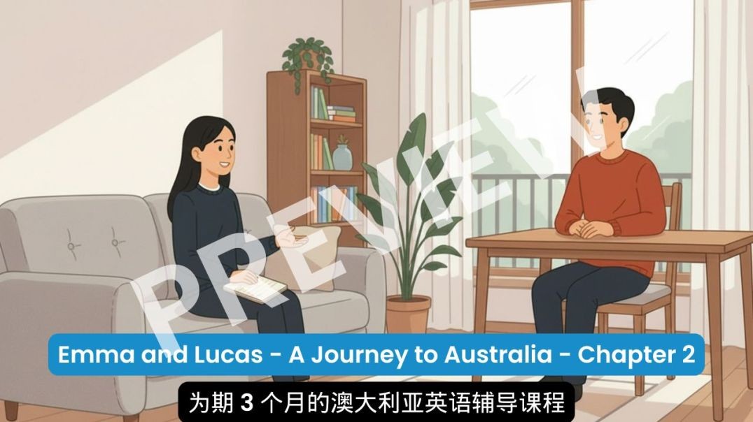 Emma and Lucas - A Journey to Australia - Chapter 2 (Preview)
