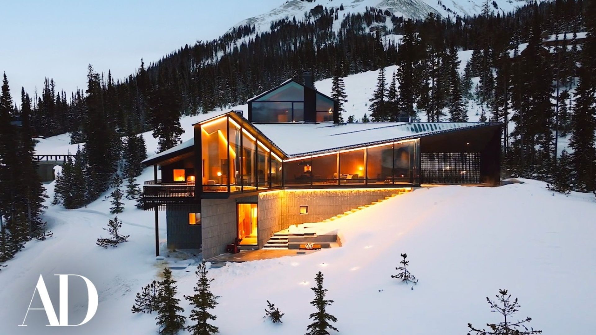 Inside a High-Altitude Mansion With Serene Mountain Views