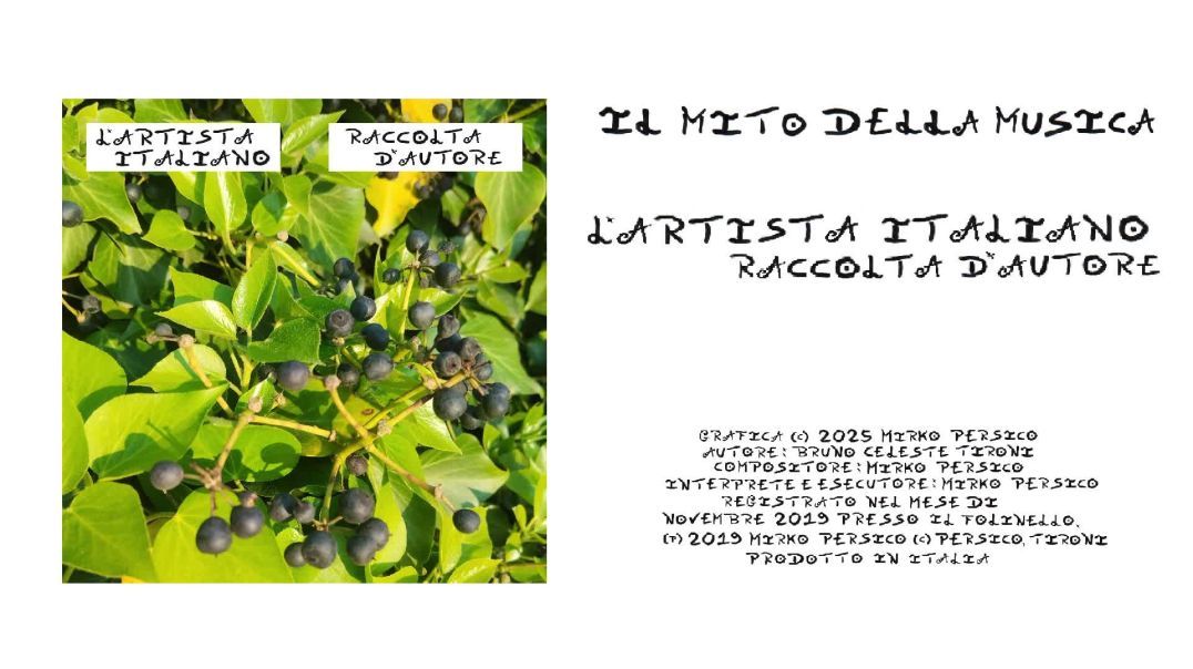 L'Artista Italiano - Il Mito della Musica