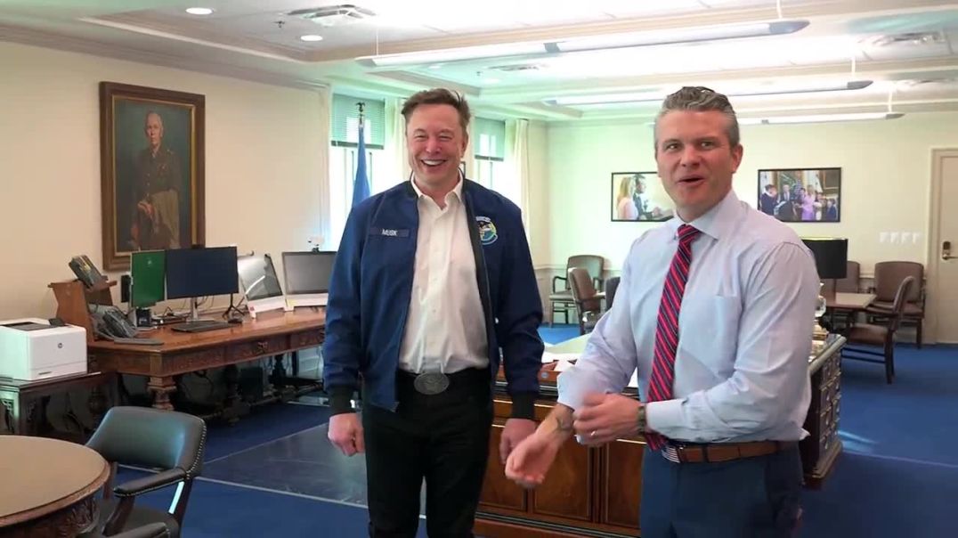 Elon Musk Visits the Pentagon – Meeting with the U.S. Secretary of Defense