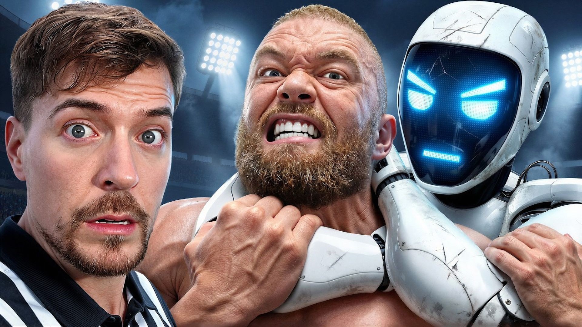 Can a Robot Beat the World’s Strongest Man? Ultimate Strength Battle