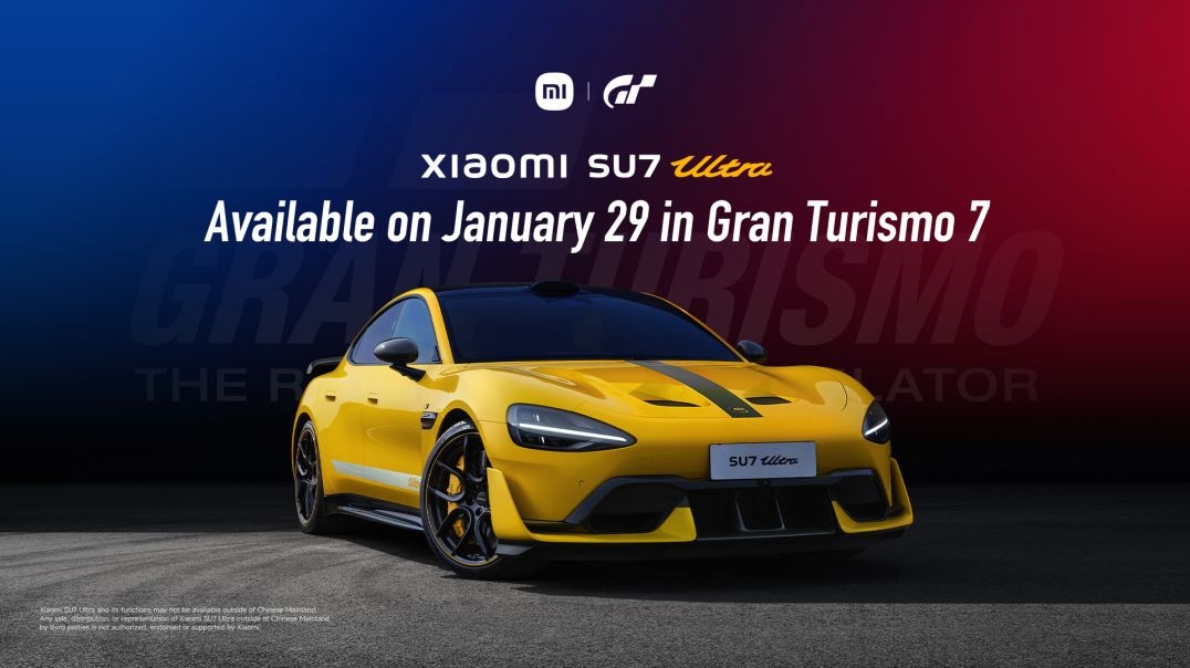 Xiaomi SU7 Ultra in Gran Turismo 7 – Drive the Futuristic EV!