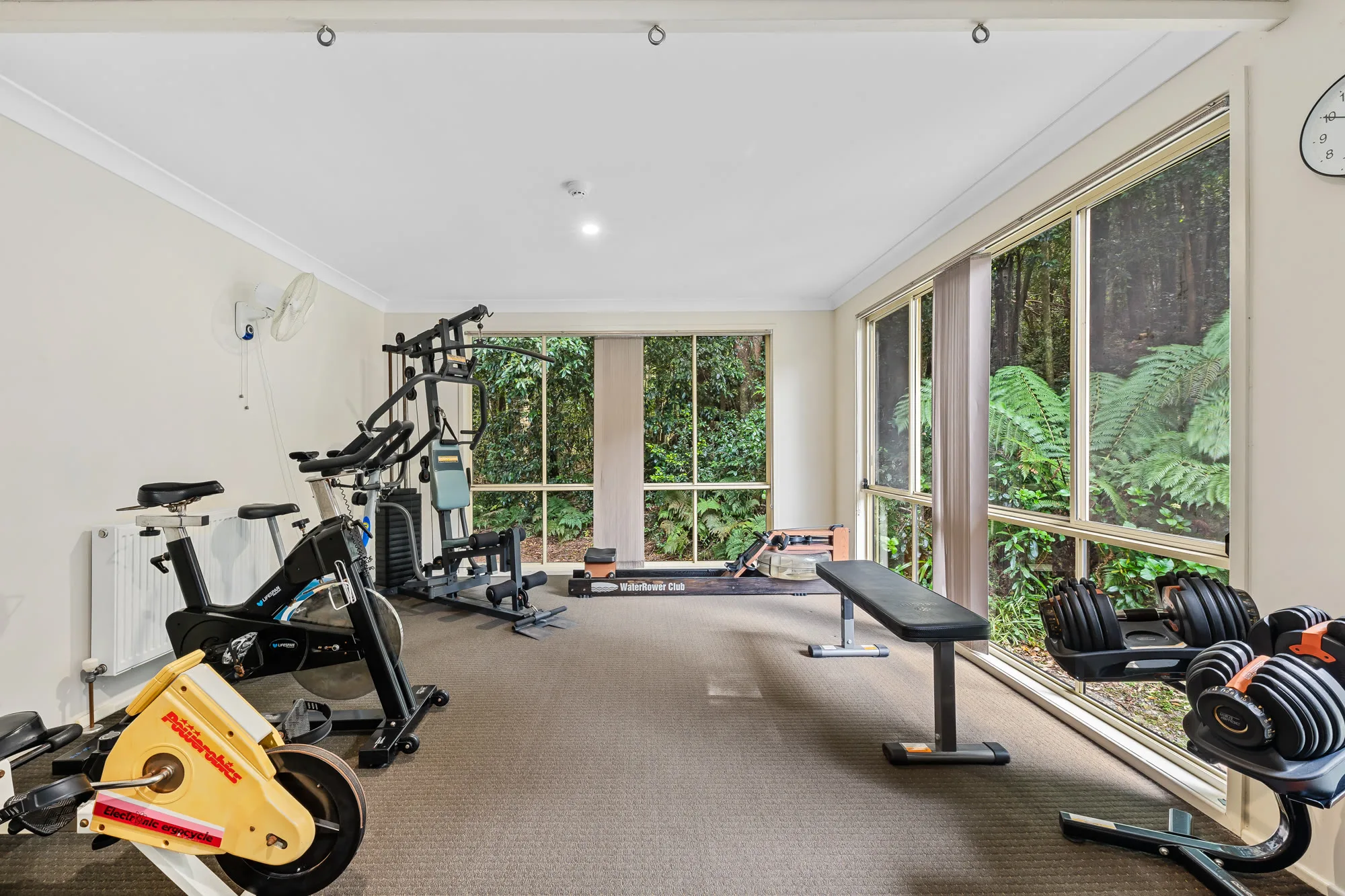 On-site gym and exercise space