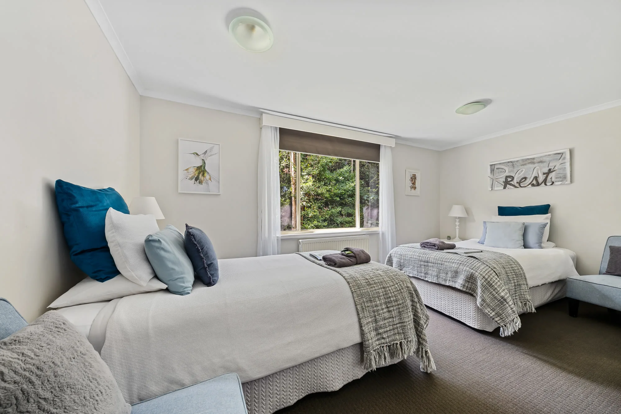 Twin share guest room