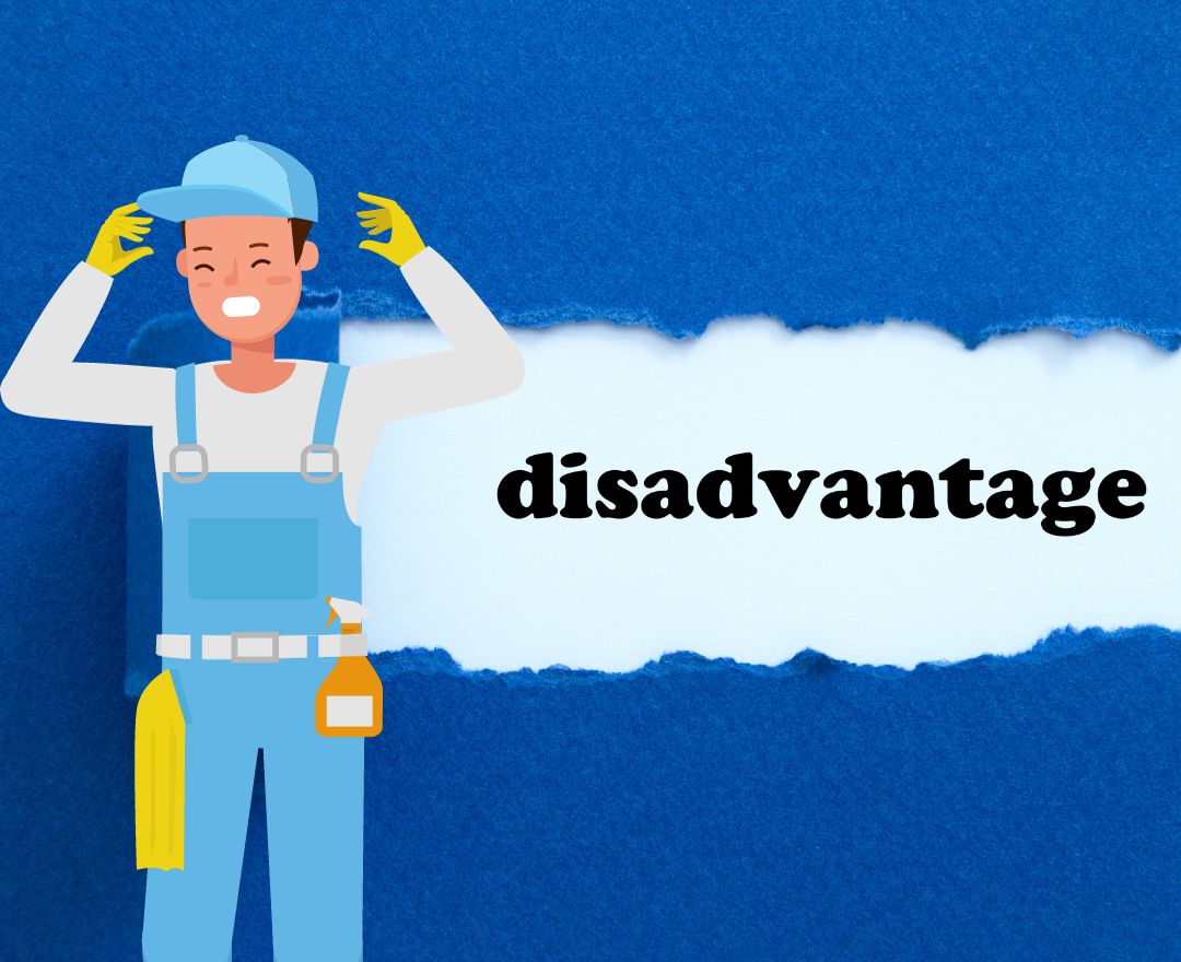 What is the disadvantage of being a cleaner?