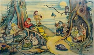 Pixie painting